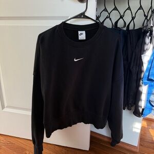Nike Black Crew Neck Sweater